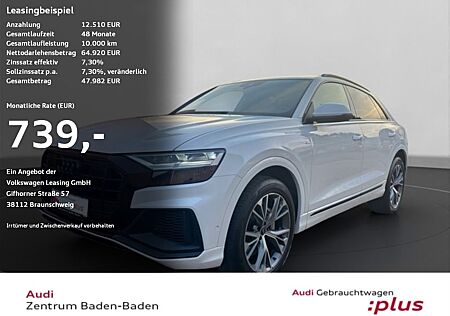 Audi Q8 55 TFSI e quattro S line*PANO*OPTIK*KAMERA*SH