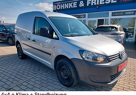 VW Caddy Volkswagen Kasten Kombi 4Motion 4x4 Klima Standheiz.