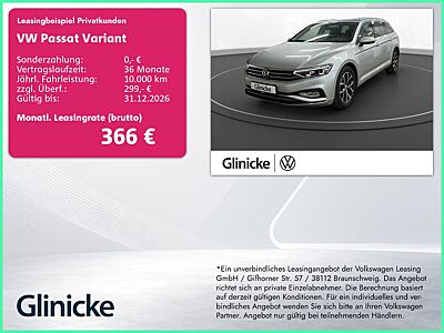 Volkswagen Passat Variant 2.0 TDI 4M Elegance Matrix Navi 3