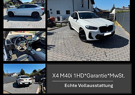 BMW X4 M40i *Vollausstattung*1Hd*WR*NP107K