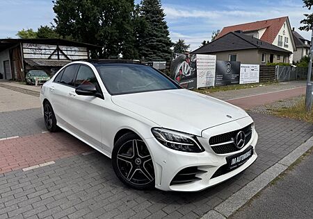 Mercedes-Benz C 200 C 200d AMG/NIGHT/PANOR.KAMERA/T.WINKEL/SHZ/AHK