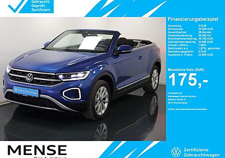 VW T-Roc Volkswagen Cabriolet 1.0 TSI Style |ACC|VirtualCP|FLA