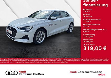 Audi A3 Sportback 30 TDI advanced Assistenzpaket Fahr