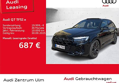 Audi Q7 TFSI e S-Line Black qu 22 AHK B&O LASER PANO