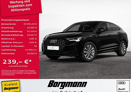 Audi Q3 Sportback 35 TFSI S tronic S line LED ACC SHZ