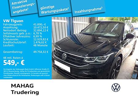 VW Tiguan Volkswagen R 2.0 TSI BlackStyle 4Mot. Leder Navi LED