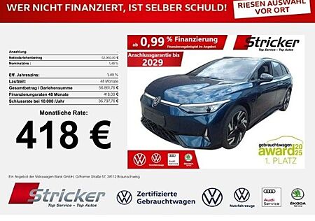 VW ID.7 Volkswagen Tourer GTX 250/86 418,-ohne Anzahlung AHK W
