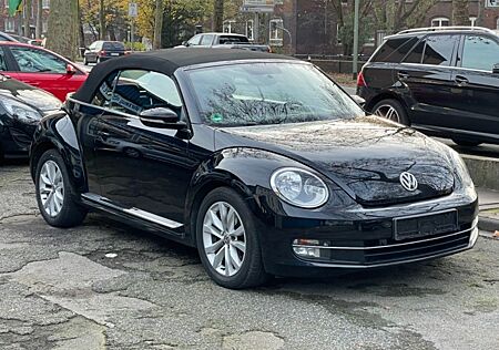 VW Beetle Volkswagen Cabriolet Design-Leder-Navi-Klima