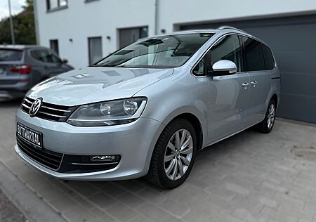 VW Sharan Volkswagen Highline BMT"7-Sitzer"Anhängerk."Leder"