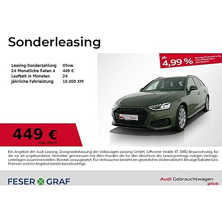 Audi A4 leasen