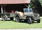 Jeep Willys MB mit Anhänger Type USA 1/4 t