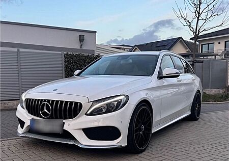 Mercedes-Benz C 200 d AMG C63-Optik Burmester Langstrecke