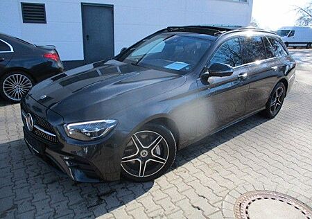 Mercedes-Benz E 300 E300 deT AMG Night Pano Distro AHK 360 Burmester
