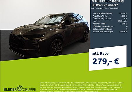 DS Automobiles DS7 Crossback BlueHDi 130 Rivoli