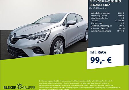 Renault Clio SCe 75 Experience