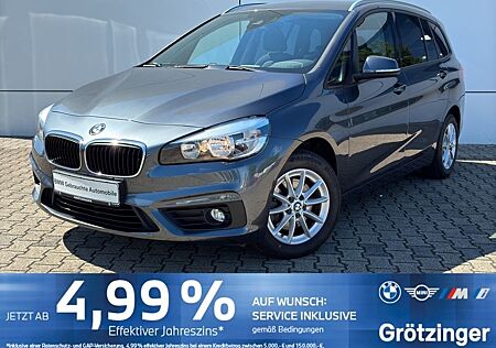 BMW 2er 218i Gran Tourer Advantage PDC+SHZ+GRA+Klimaauto