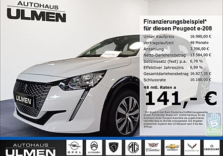 Peugeot e-208 e- Active Elektromotor 136 Start-Stop-Auto