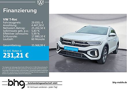 VW T-Roc Volkswagen R-Line 1,5 TSI OPF DSG