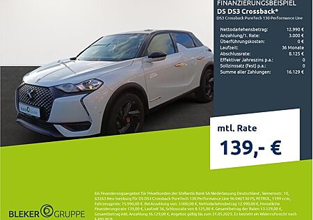 DS Automobiles DS3 Crossback PureTech 130 Performance Line