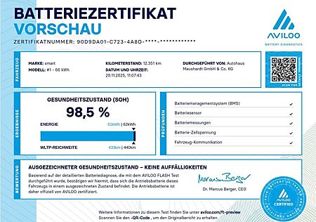 Smart 1 # PULSE AWD #368PS #NEIN,KEINE 428 ODER 272 PS!