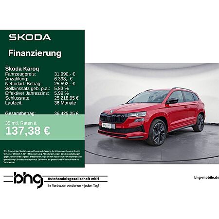 Skoda Karoq leasen