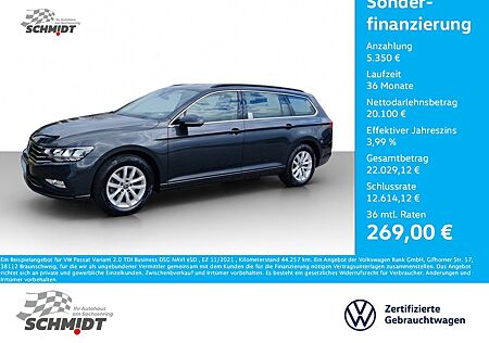 VW Passat Variant Volkswagen 2.0 TDI Business DSG NAVI eSD