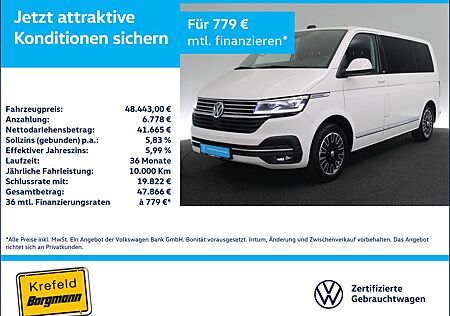 VW T6 Multivan Volkswagen T6.1 Multivan 2.0 TDI Generation Six LED ACC SHZ