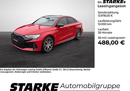Audi RS3 Limousine HeadUp Panodach Navi LED Leder Ka