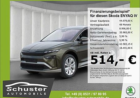 Skoda Enyaq iV 60*AHK Massage ACC R-Kam Navi 4xSHZ 20*