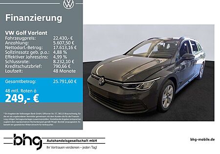 VW Golf Volkswagen Variant 2.0 TDI SCR Life BusinessPremium AC