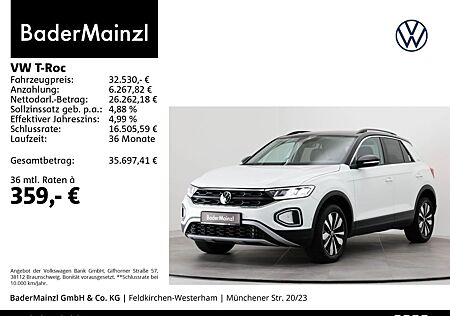 VW T-Roc Volkswagen 1.5 TSI DSG Goal AHK Kam. Navi ACC Virtual