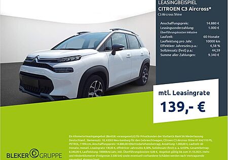 Citroën C3 Aircross PureTech 110 S&S Shine