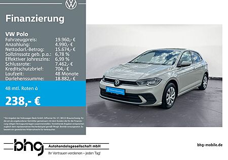 VW Polo Volkswagen 1.0 TSI 95PS OPF DSG Life Ganzjahresreifen