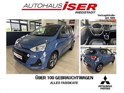 Hyundai i10 blue Trend SHZ Klima Notbremsass.