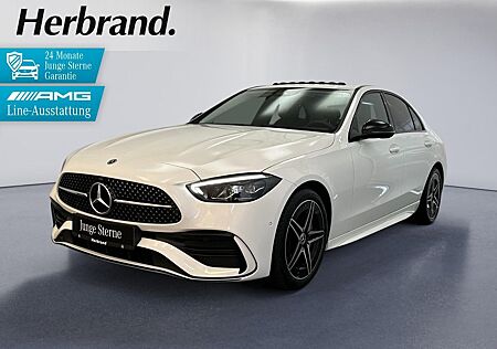 Mercedes-Benz C 180 AMG Schiebedach. Night Memory Lenkradhzg.