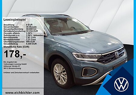 VW T-Roc Volkswagen Life 1.0 TSI ParkAss. LED LM KlimaA Navi