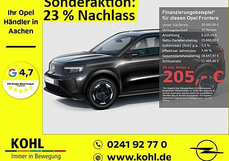 Opel Frontera Edition 1.2 DIT 100PS 48V-Hybrid Klima