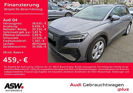 Audi Q4 e-tron Q4 Sline 40 e-tron LED Navi RFK Pano Wärmepumpe