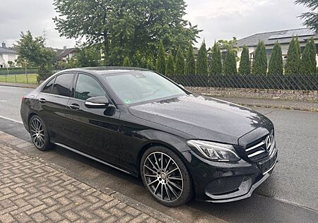 Mercedes-Benz C 220 AMG Paket 19 Zoll Leder Navi Xenon 1 Hand