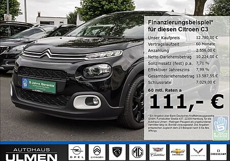 Citroën C3 Shine 1.2 PureTech 83 EU6d-T Rückfahrkamera P