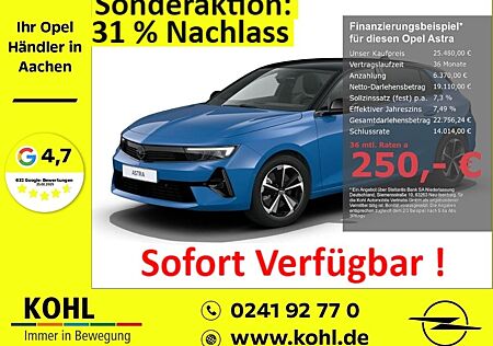 Opel Astra L GS 1.2 Turbo 130PS Leder Keyless PDCv+h
