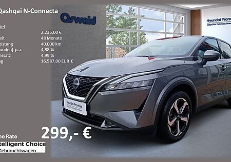 Nissan Qashqai 1.3 DIG-T MHEV MT - N-Connecta