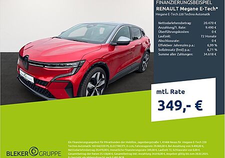Renault Megane E-Tech E-Tech 220 Techno Automati