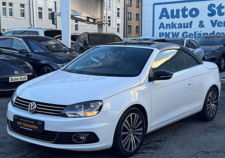 VW Eos Volkswagen LEDER-SCHWARZ,PANORAMA,"GEPFLEGT"