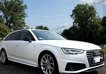 Audi A4 40 TDI S trc S line Sport/LED/AHK/Black/Massa