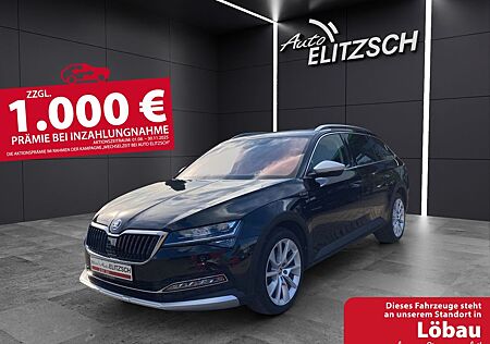Skoda Superb Combi TDI Scout DSG 4x4 Matrix AHK Navi A