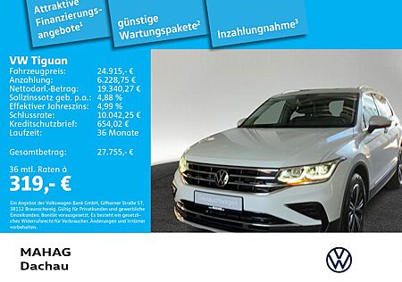 VW Tiguan Volkswagen 1.4 eTSI Elegance IQ.LIGHT Leder Navi AHK