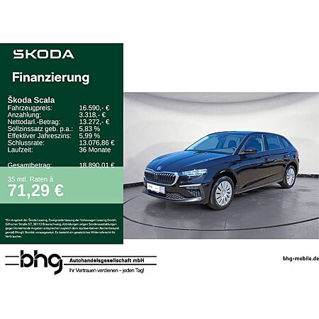 Skoda Scala leasen