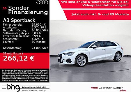 Audi A3 Sportback 40 TFSI e S tronic Navi