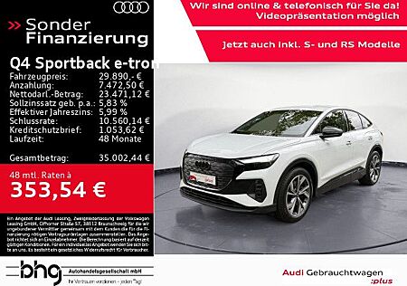 Audi Q4 e-tron gebraucht kaufen Audi Q4 e-tron Q4 Sportback 40 e-tron LED/AHK/Kamera/ACC/Assist